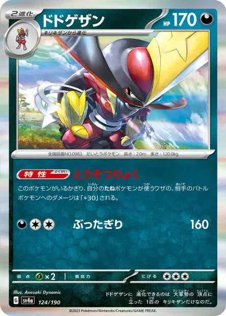 Scalpereur SV4A 124/190