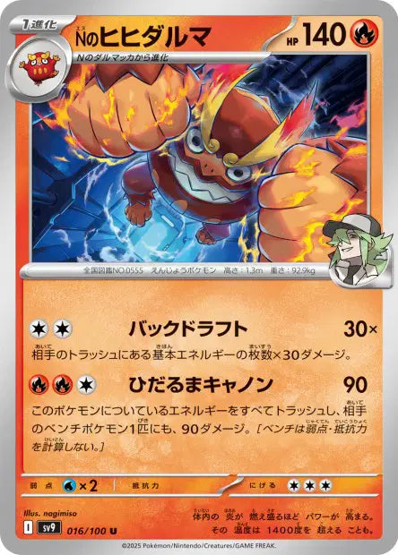 Darumacho de N U SV9 016/100