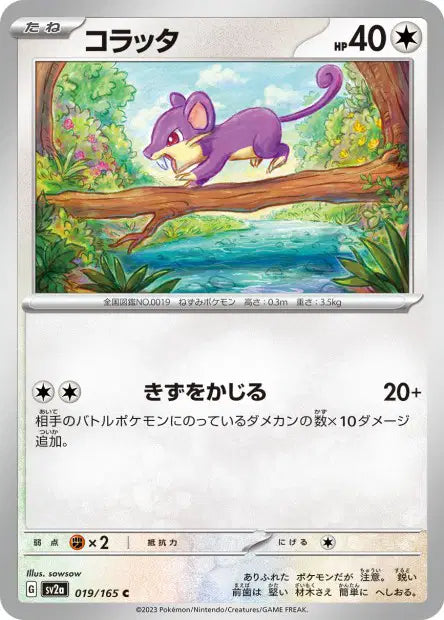 Rattata C SV2A 019/165