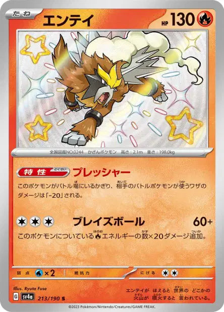 Entei S SV4A 213/190
