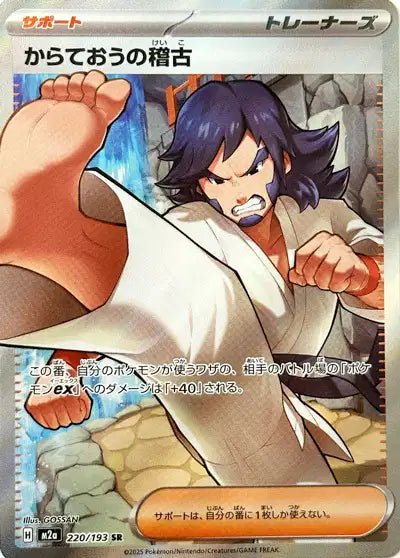 Entraînement de Karatéka (m2a 220)