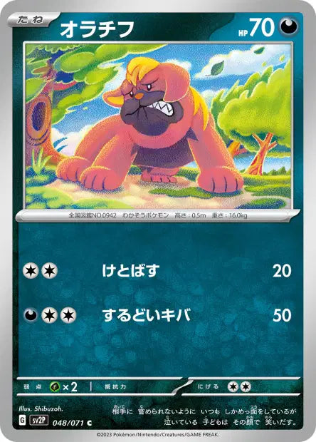 Grondogue C SV2P 048/071