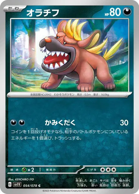 Grondogue C SV1V 054/078