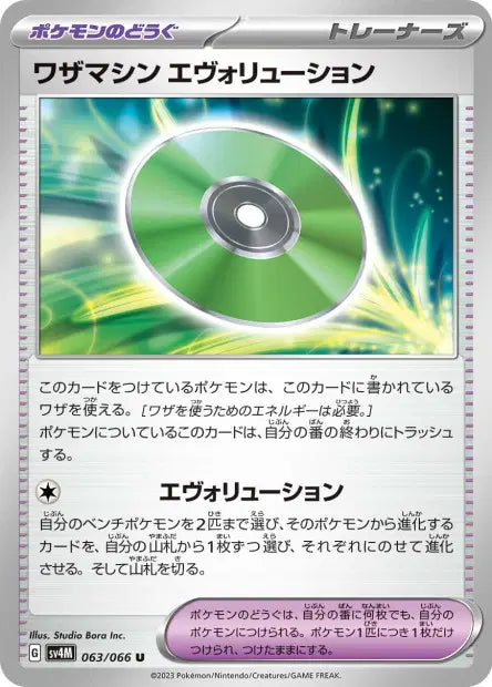 Capsule Technique : Évolution U SV4M 063/066
